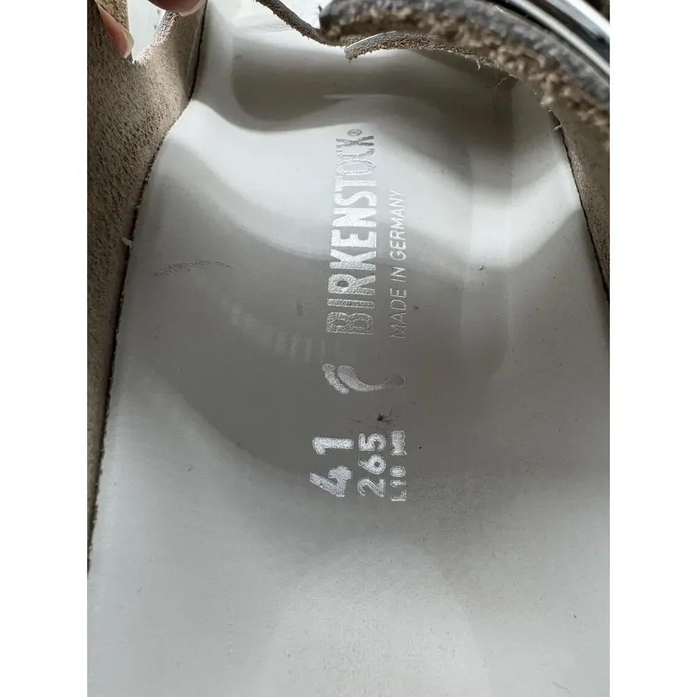 Birkenstock Arizona Big Buckle Sandals Size 41 L 10 M 8 Slides - Picture 9 of 12